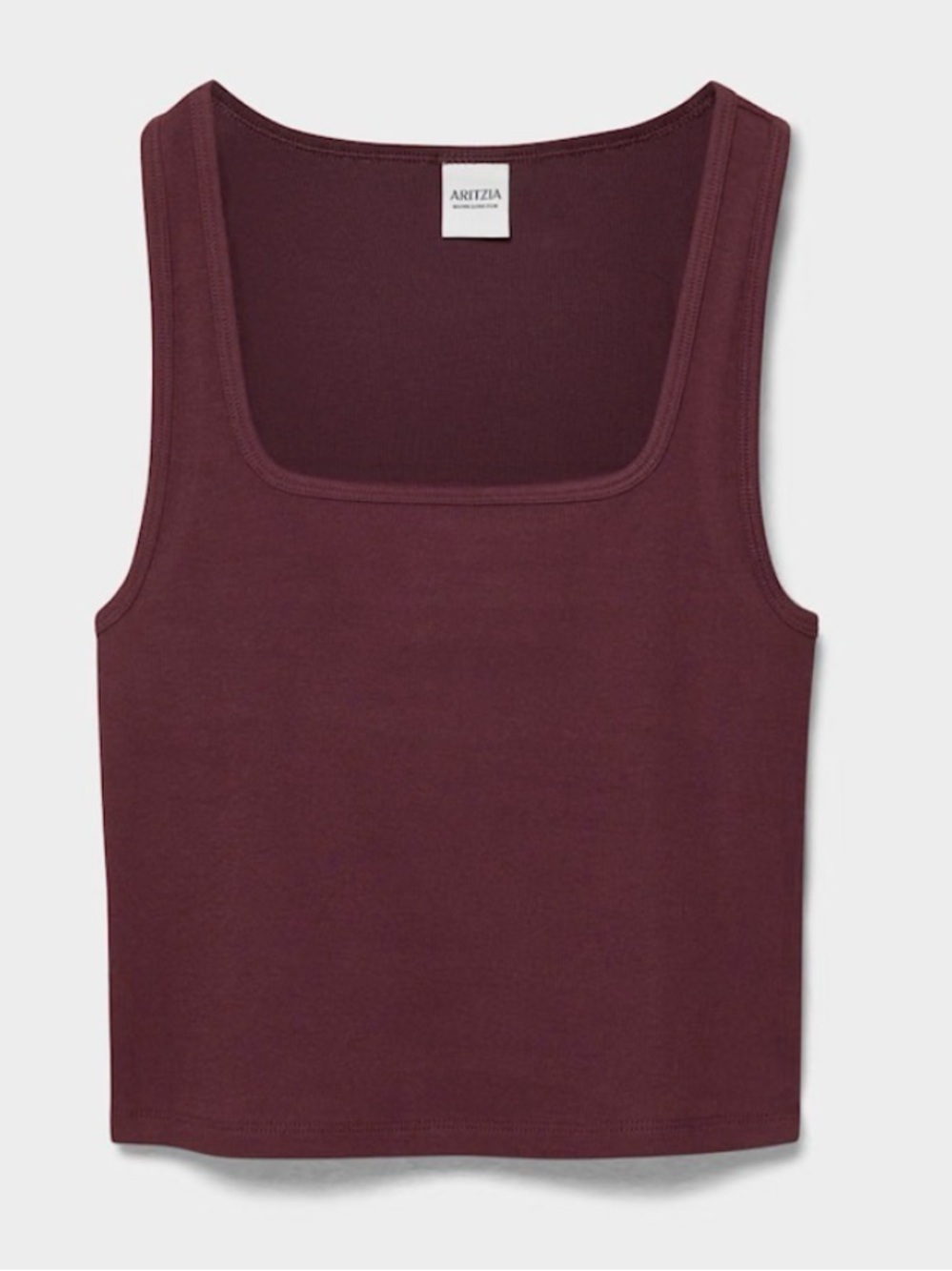 Aritzia Homestretch Rib Frequency Waist Tank